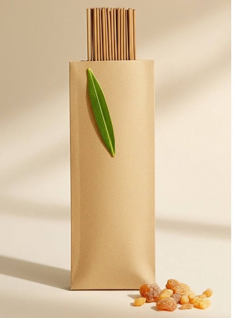 Hand-rolled Loban Incense Sticks 50 Grams - Image 1